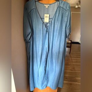 Lucky Brand Blue Women's denim dress